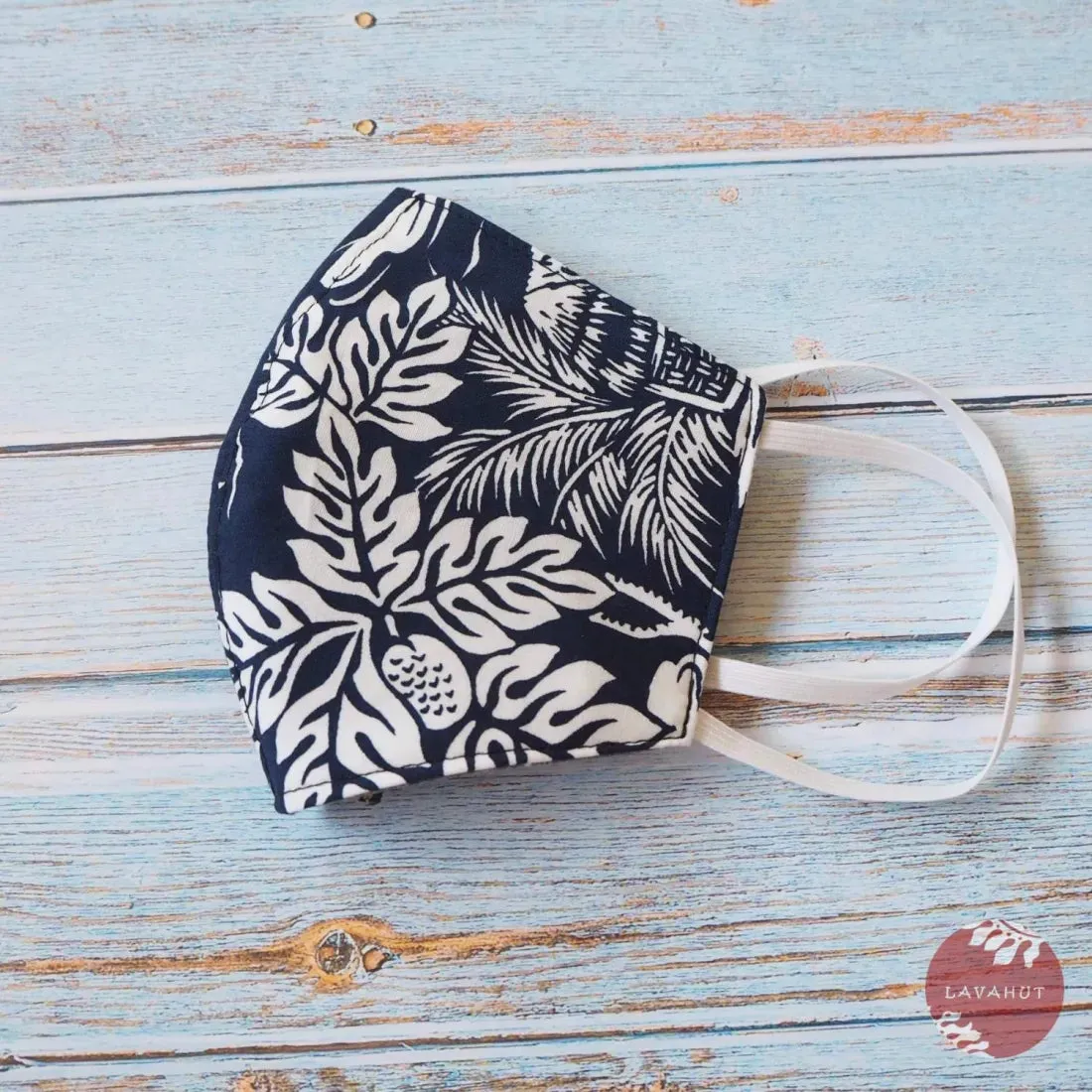 Hawaiian Face Mask • Navy Island