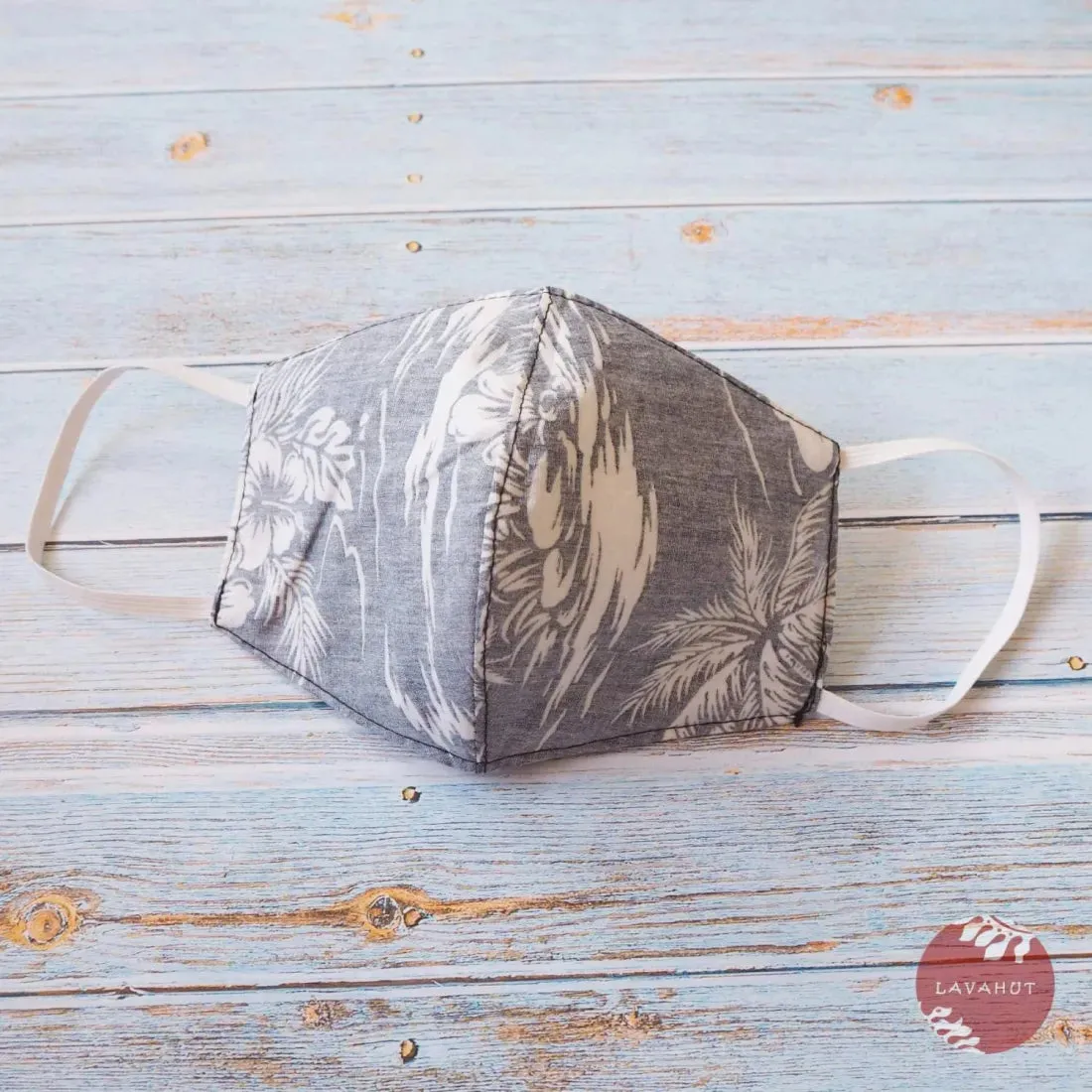 Hawaiian Face Mask • Navy Island