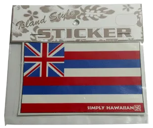Hawaiian Flag Sticker