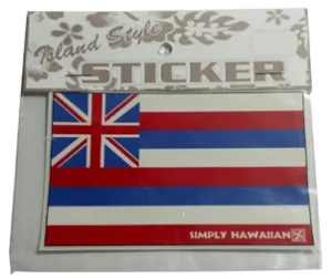 Hawaiian Flag Sticker