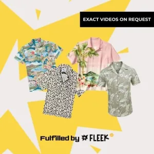 Hawaiian Printed  Shirts(FBF#262 - Staple)