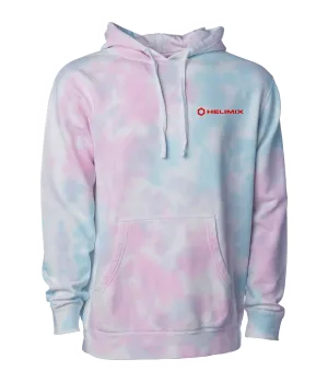 Helimix Cotton Candy Midweight Tie Dye Hooded Pullover