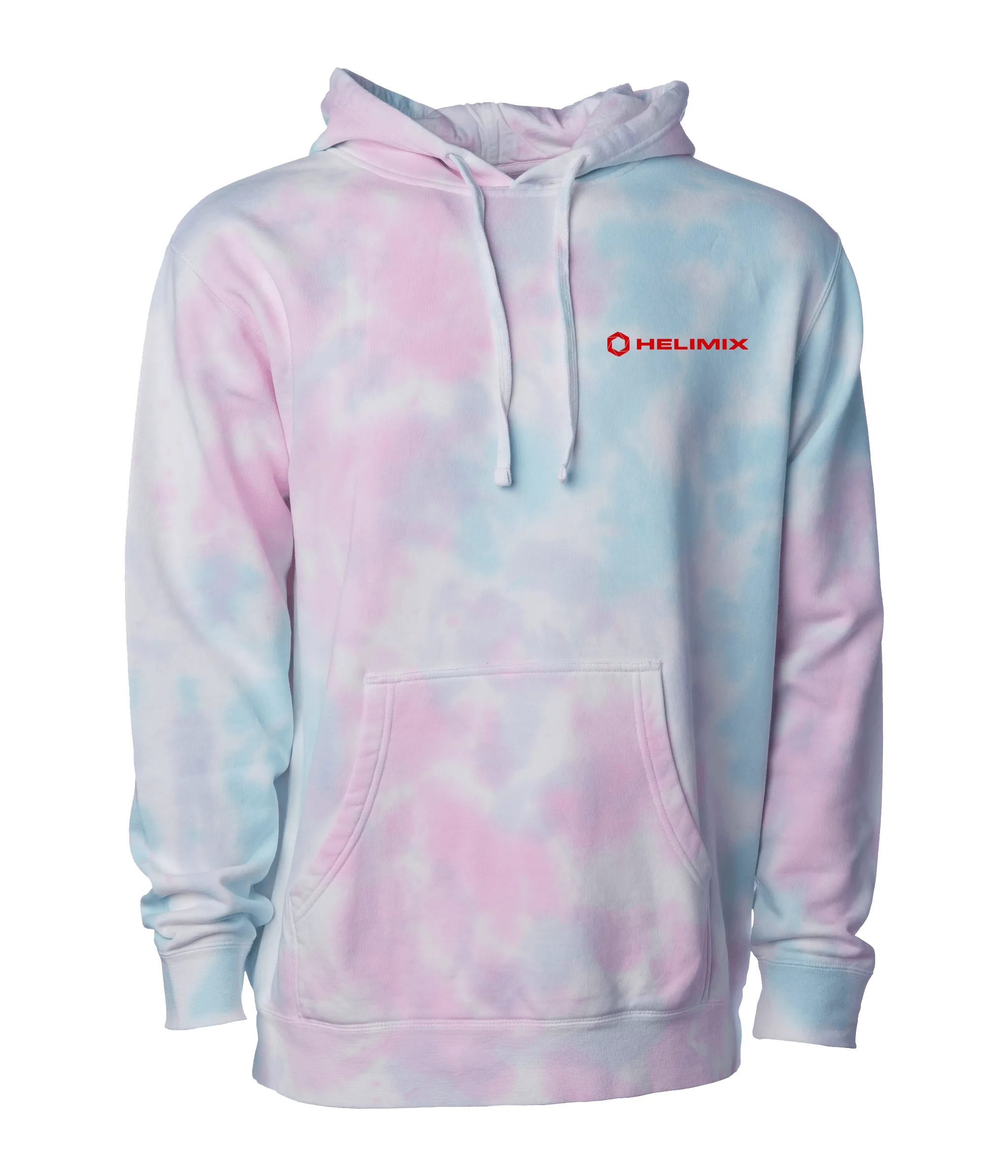 Helimix Cotton Candy Midweight Tie Dye Hooded Pullover