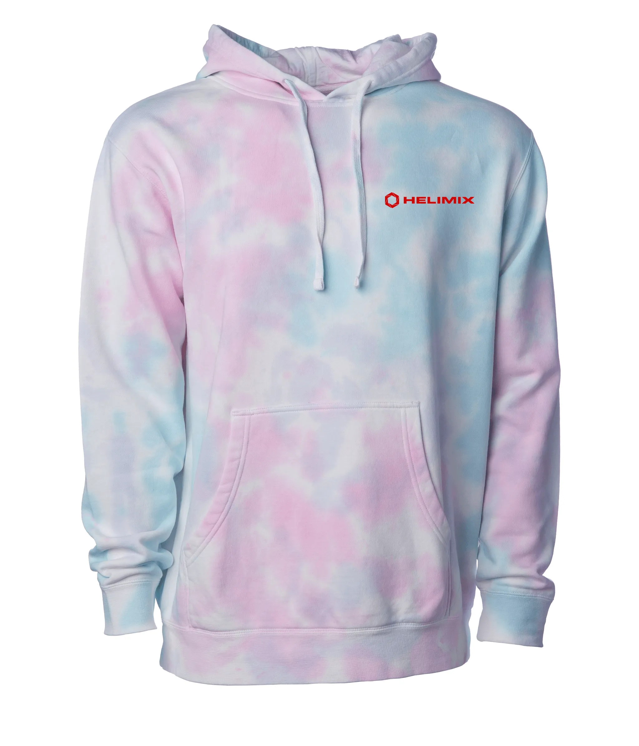 Helimix Cotton Candy Midweight Tie Dye Hooded Pullover