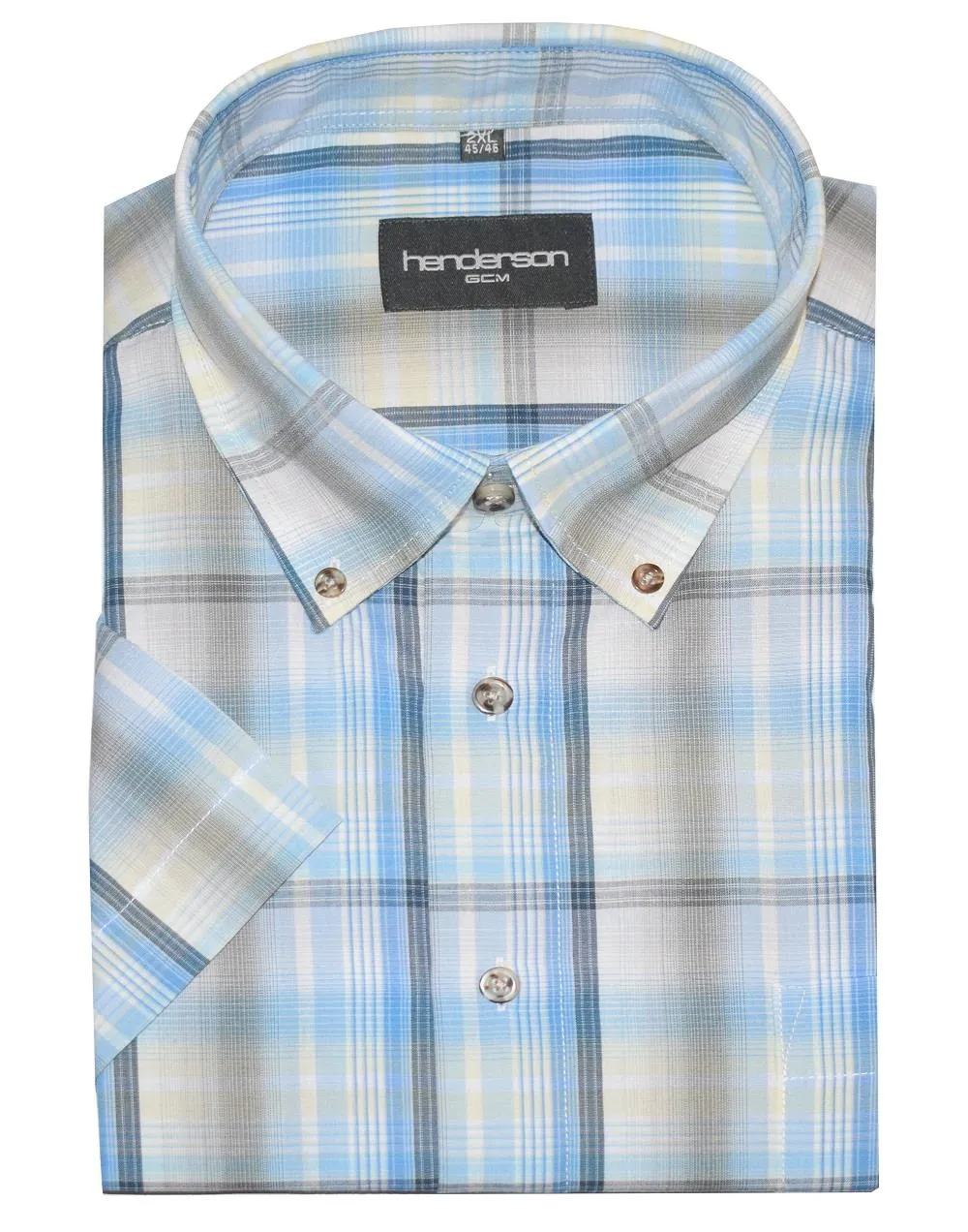 Henderson Cotton Rich SS Leisure Button Down Collar Shirts (SS19)
