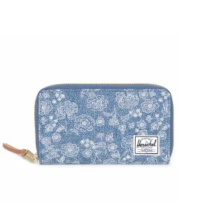 Herschel Thomas Wallet, Crosshatch Floral Chambray