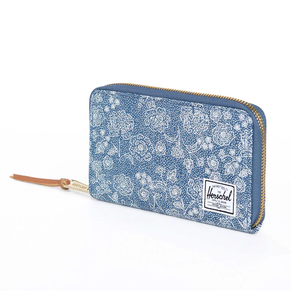 Herschel Thomas Wallet, Crosshatch Floral Chambray