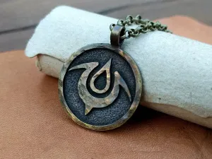 High Quality Solid Metal Casting, Fire Emblem, Exalt  Pendant Necklace Charm Jewelry
