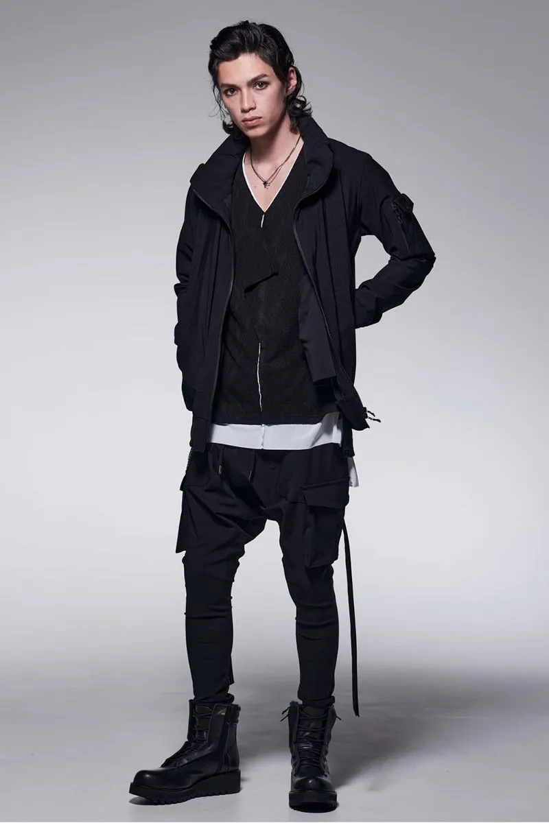 High Tension Jersey Stand Collar Jersey