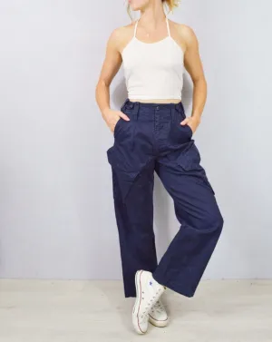 High Waisted British Cargo Pants