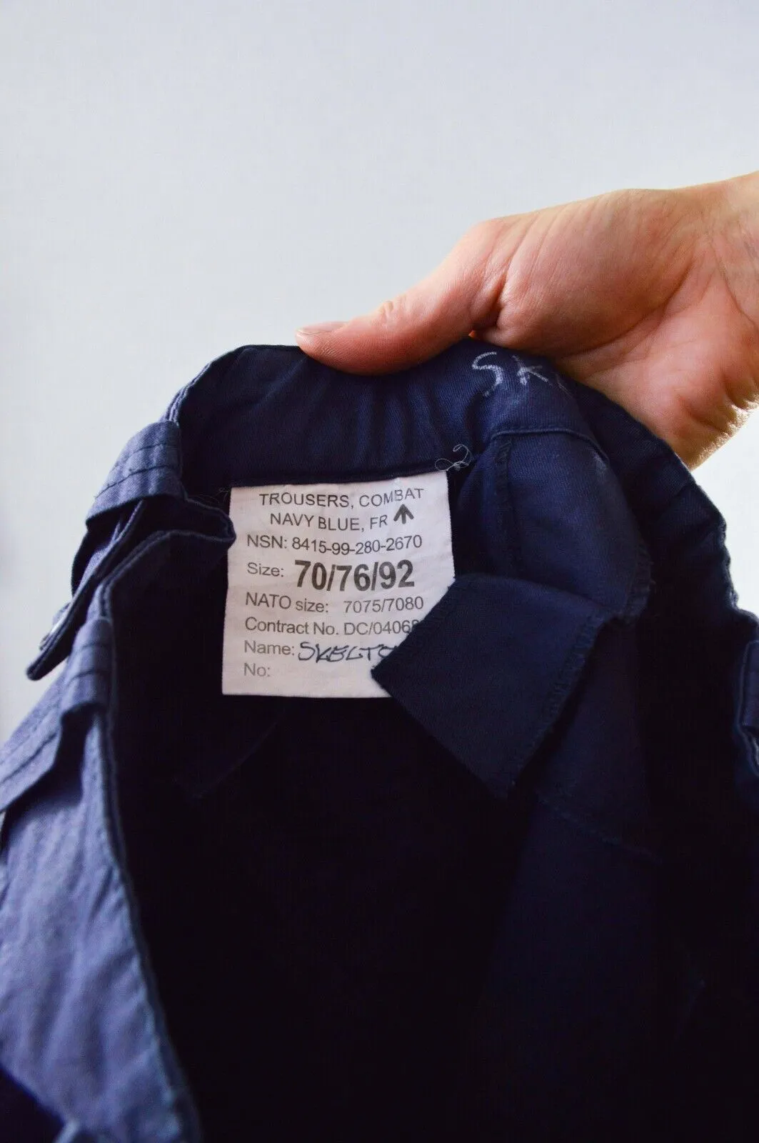 High Waisted British Cargo Pants