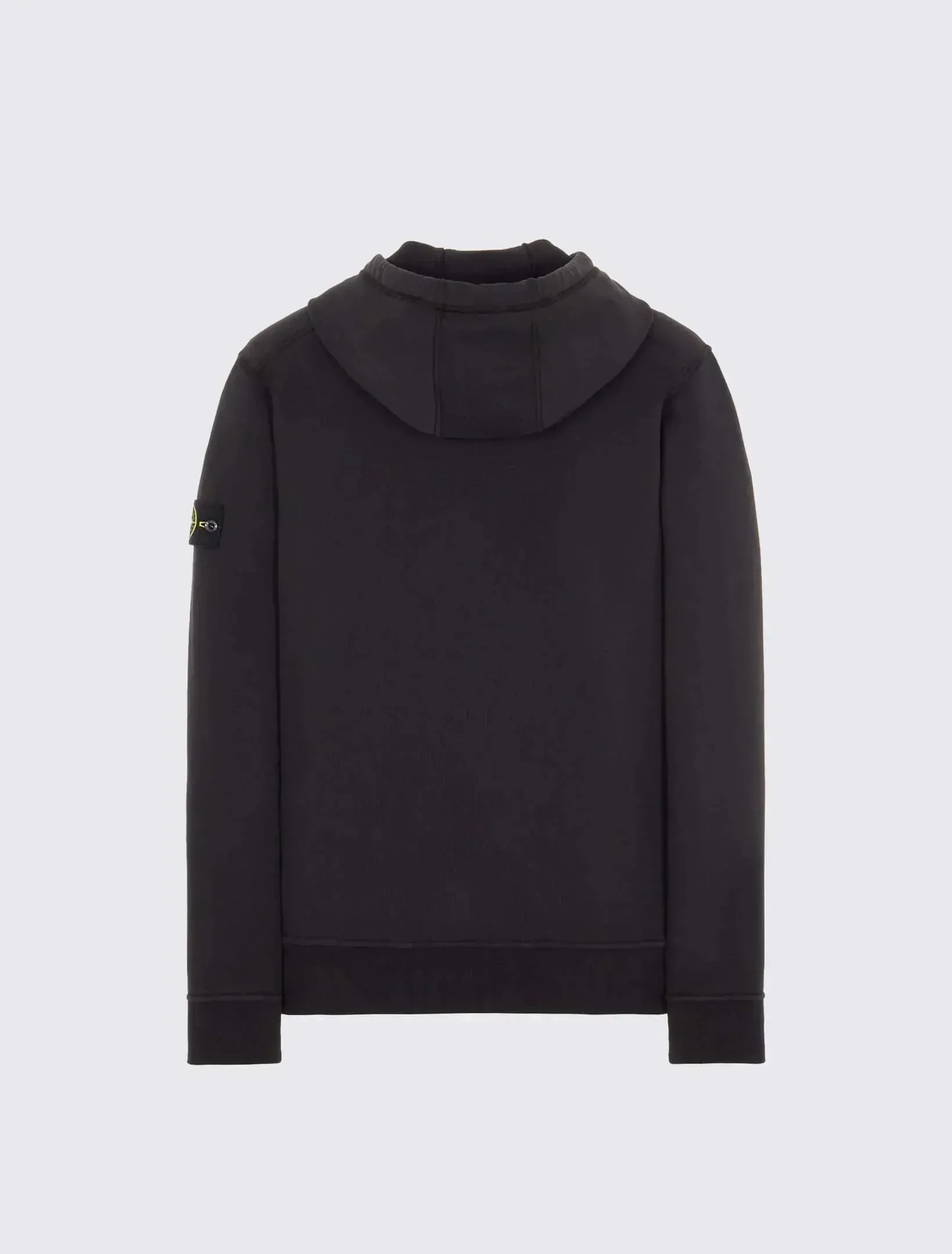 Hooded sweatshirt in cotton fleece