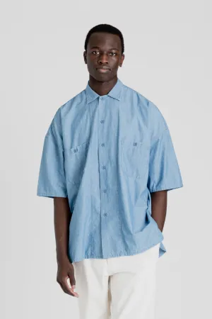 H/S Wind Chambray Shirt - Indigo