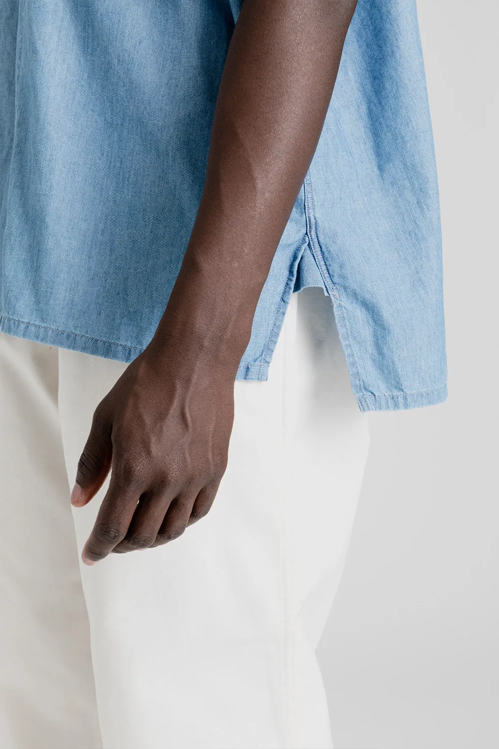 H/S Wind Chambray Shirt - Indigo
