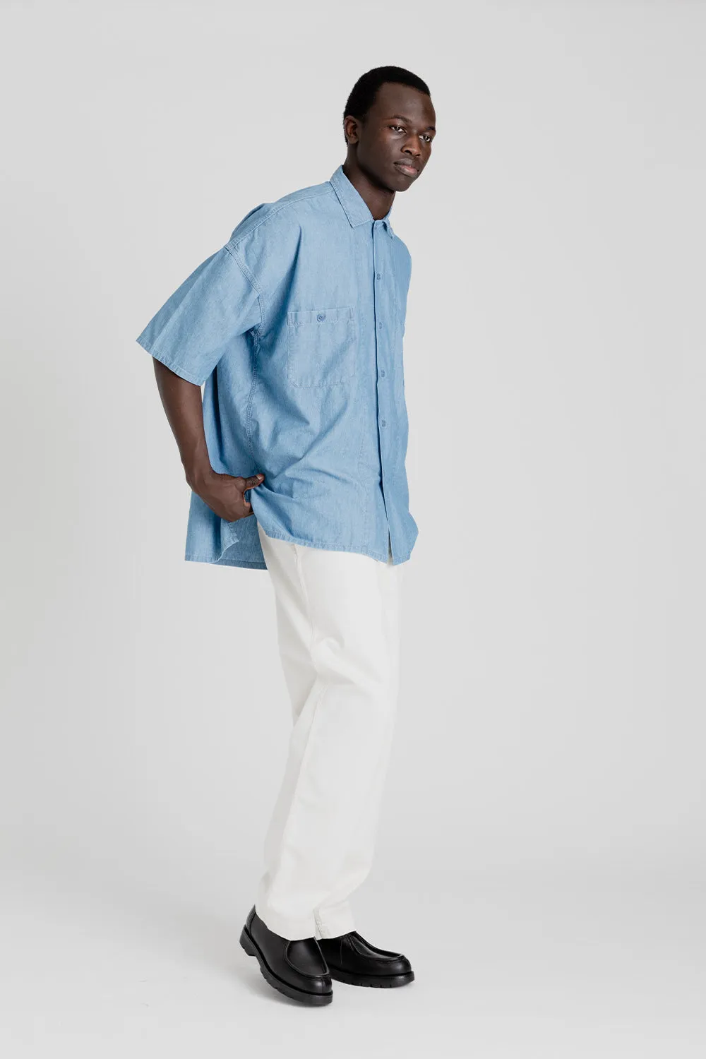 H/S Wind Chambray Shirt - Indigo
