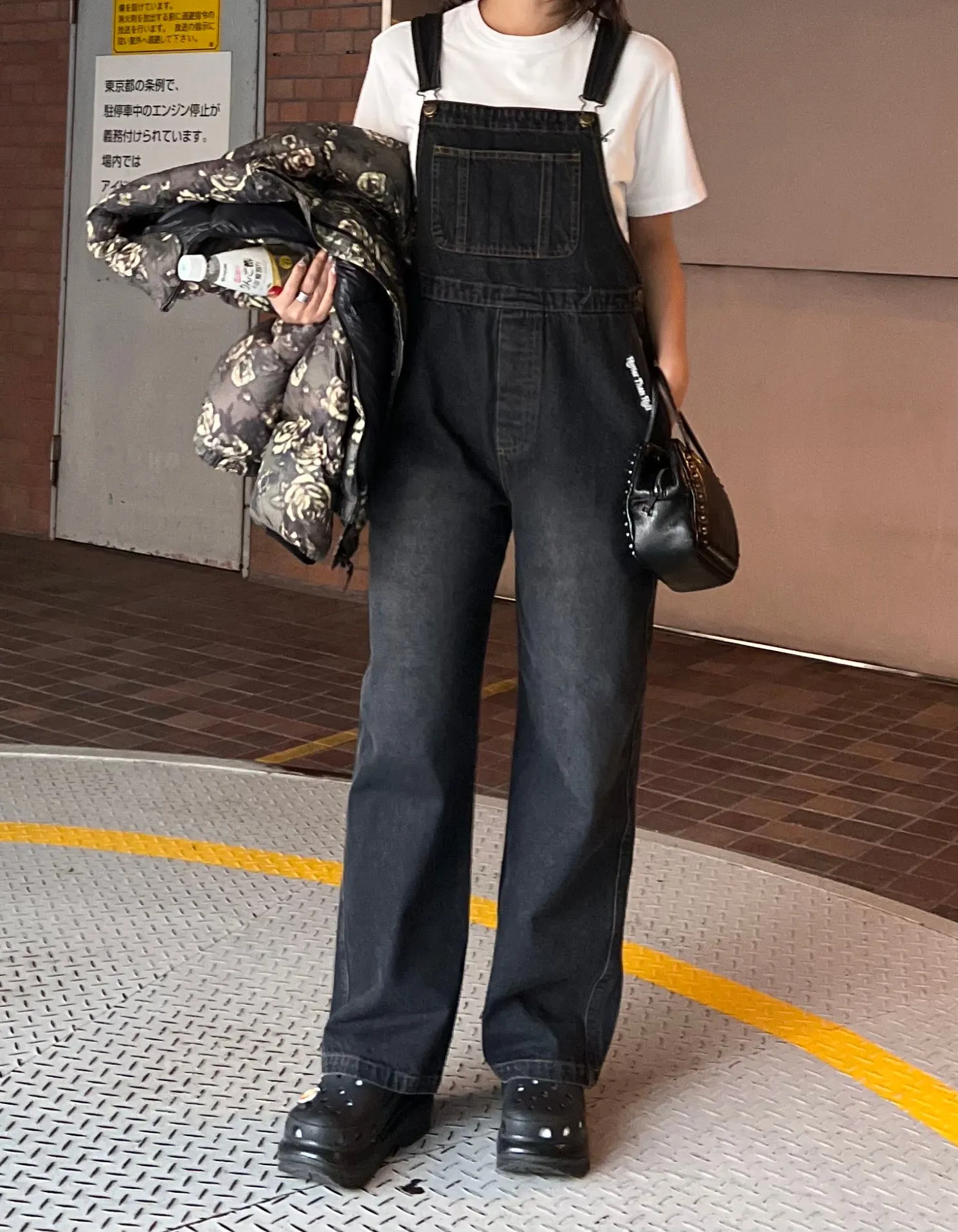 HTH denim overalls