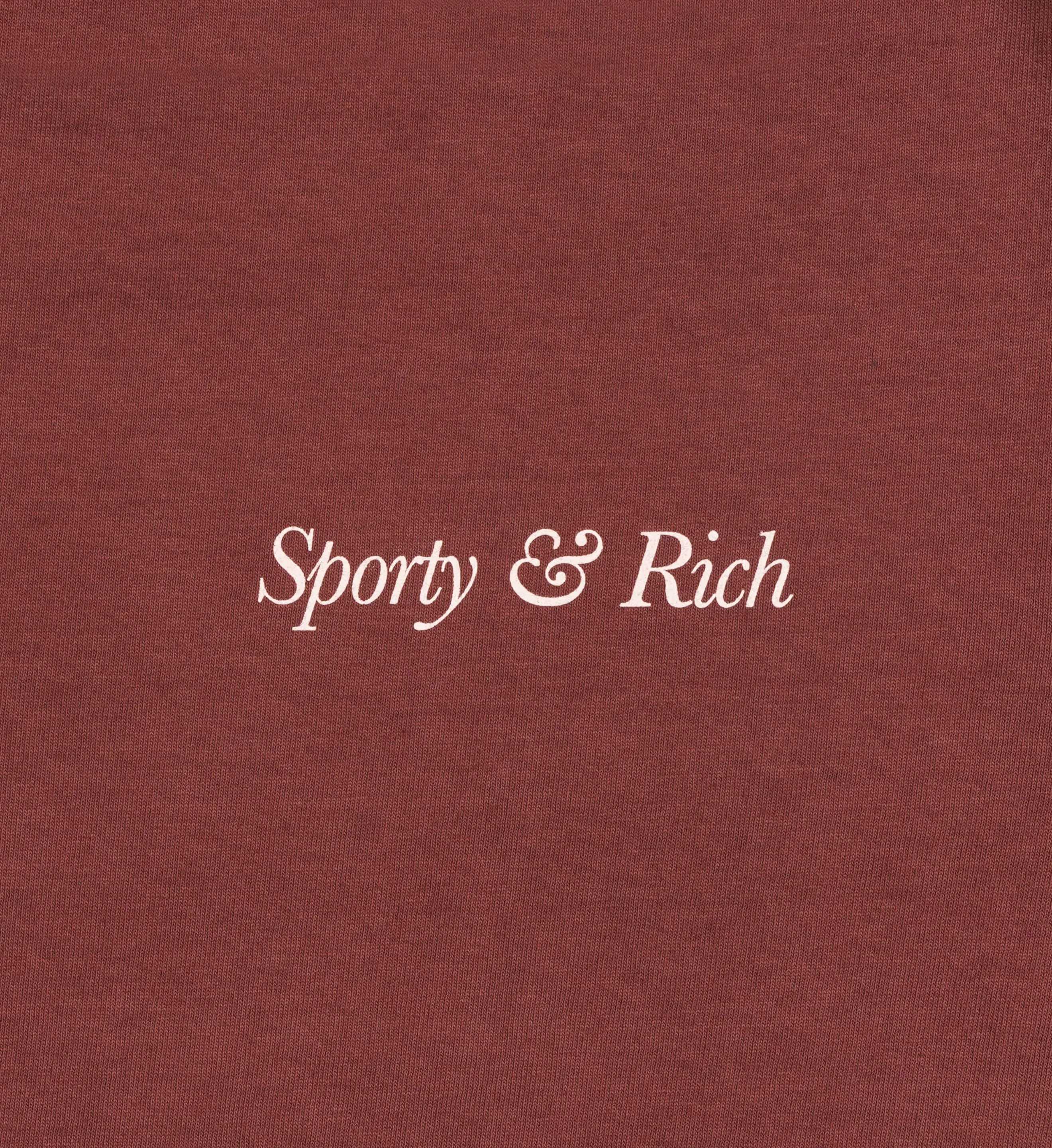 HWCNY Crewneck - Maroon/Cream