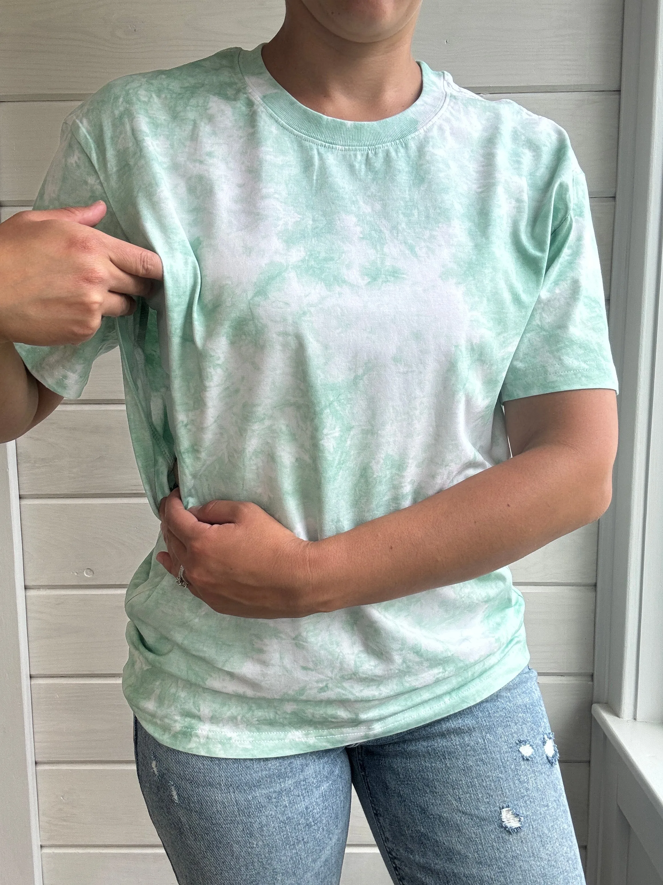 Hydrate & Mind Your Business Tie-Dye Comfort Tee