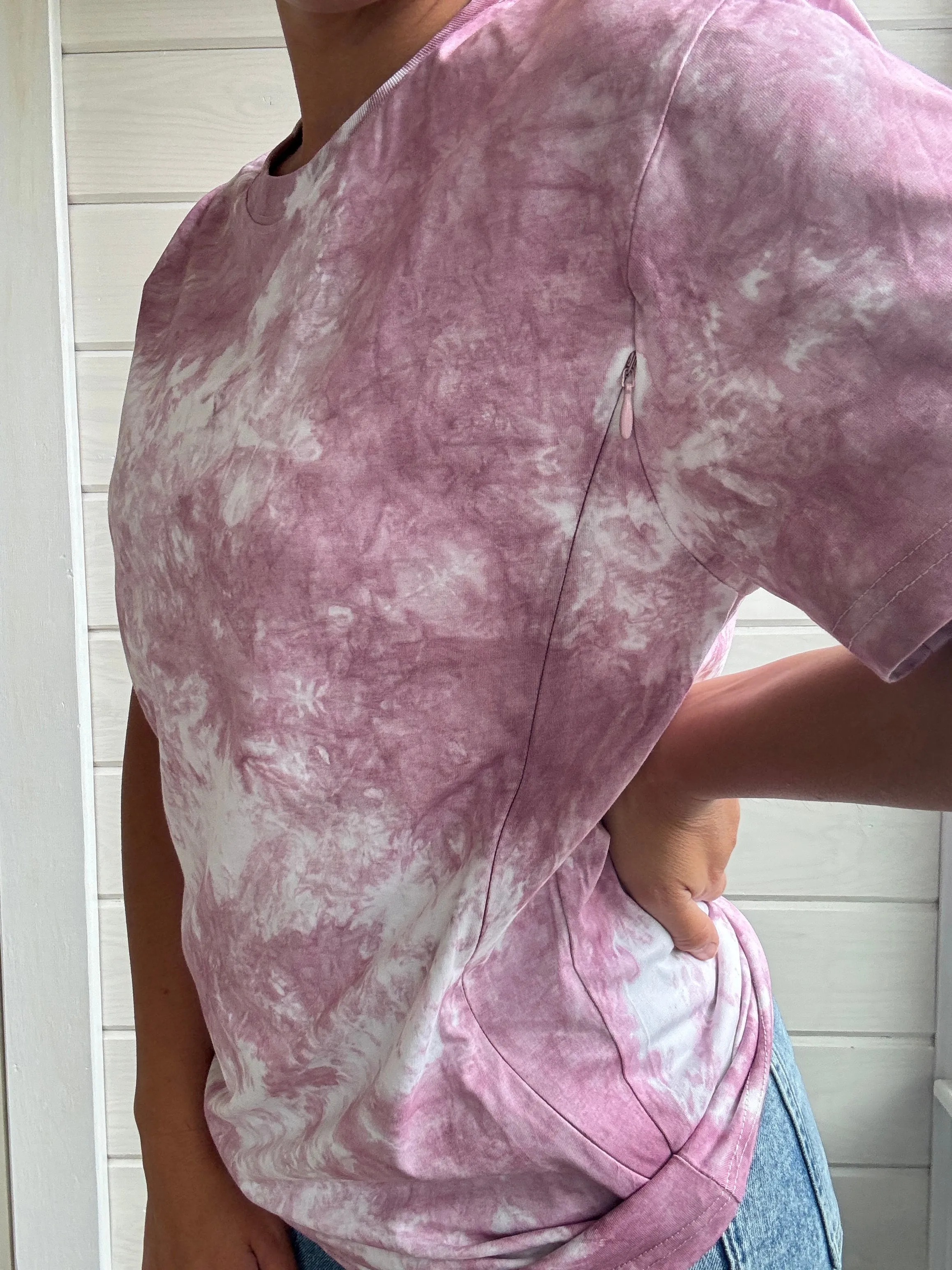 Hydrate & Mind Your Business Tie-Dye Comfort Tee