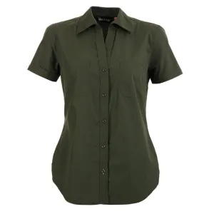 Identitee Women's Military Harley Short Sleeve Shirt