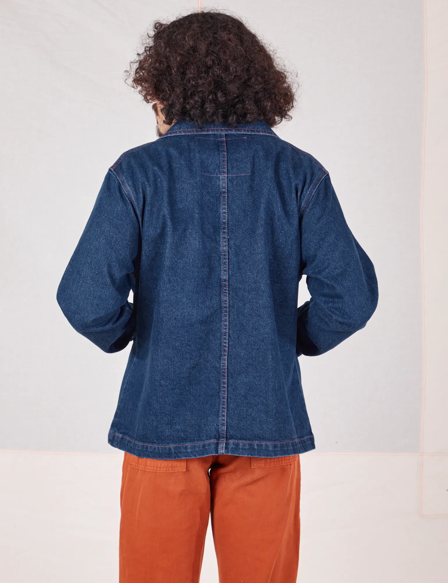 Indigo Denim Work Jacket - Dark Wash