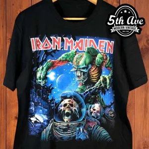Iron Maiden The Final Frontier - New Vintage Band T shirt
