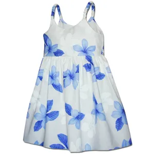 Island Baby Blue Girl's Bungee Dress