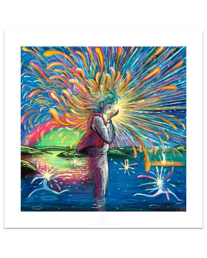 James R. Eads - "Howl's Burning Heart" print