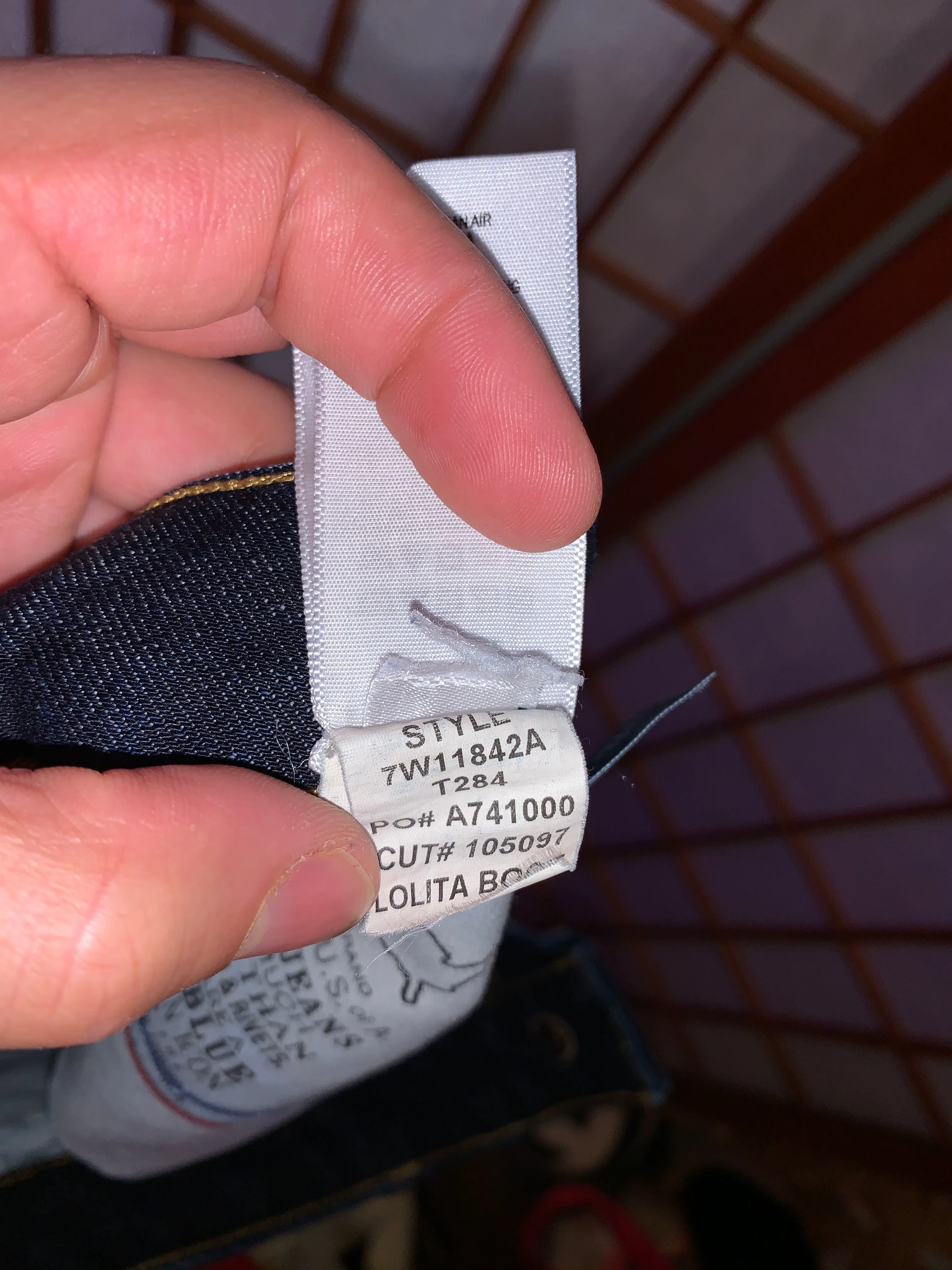 Japanese Selvedge Jeans, Omnigod Orange Line