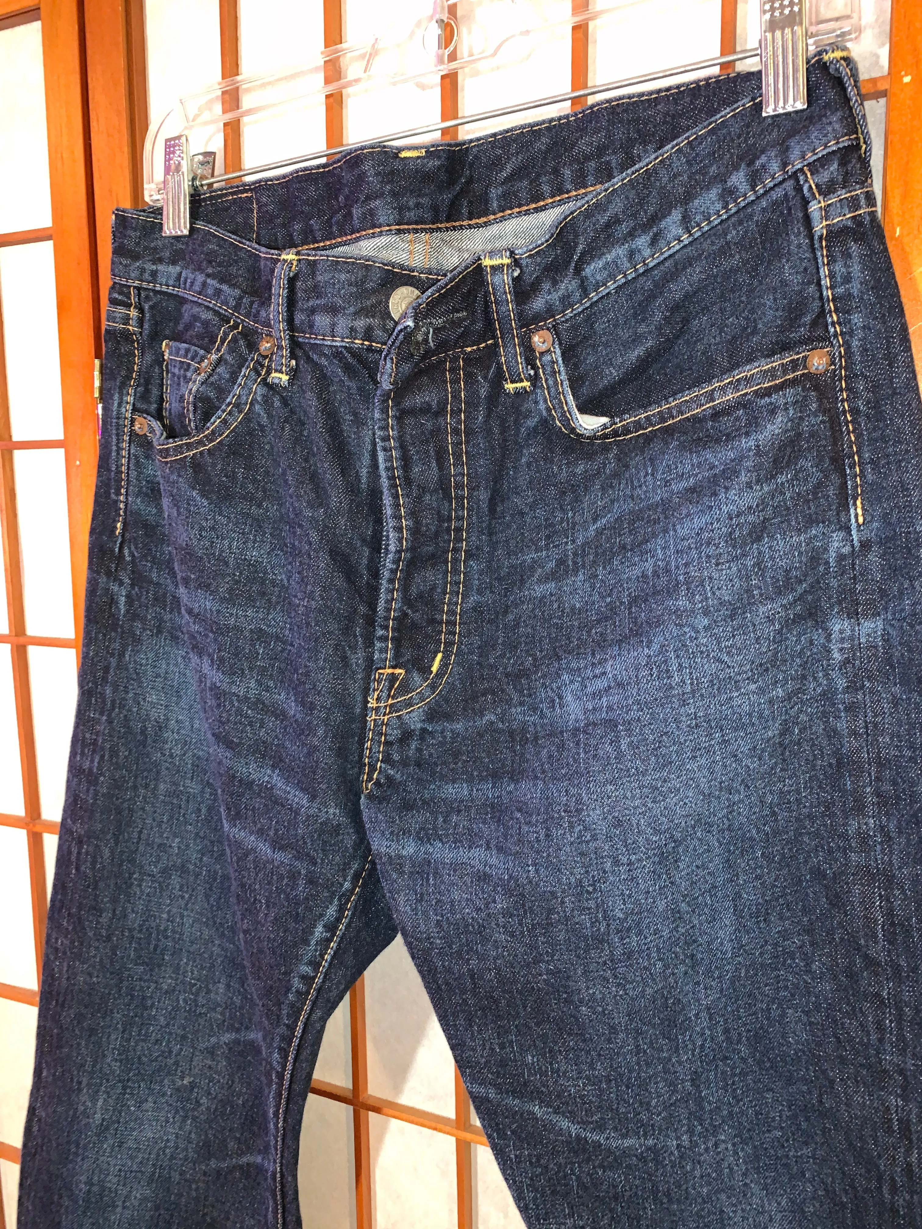 Japanese Selvedge Jeans, Omnigod Orange Line