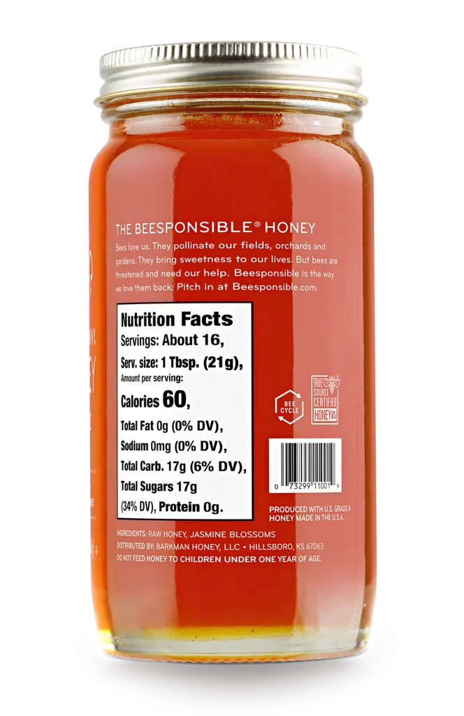 Jasmine Infused Honey