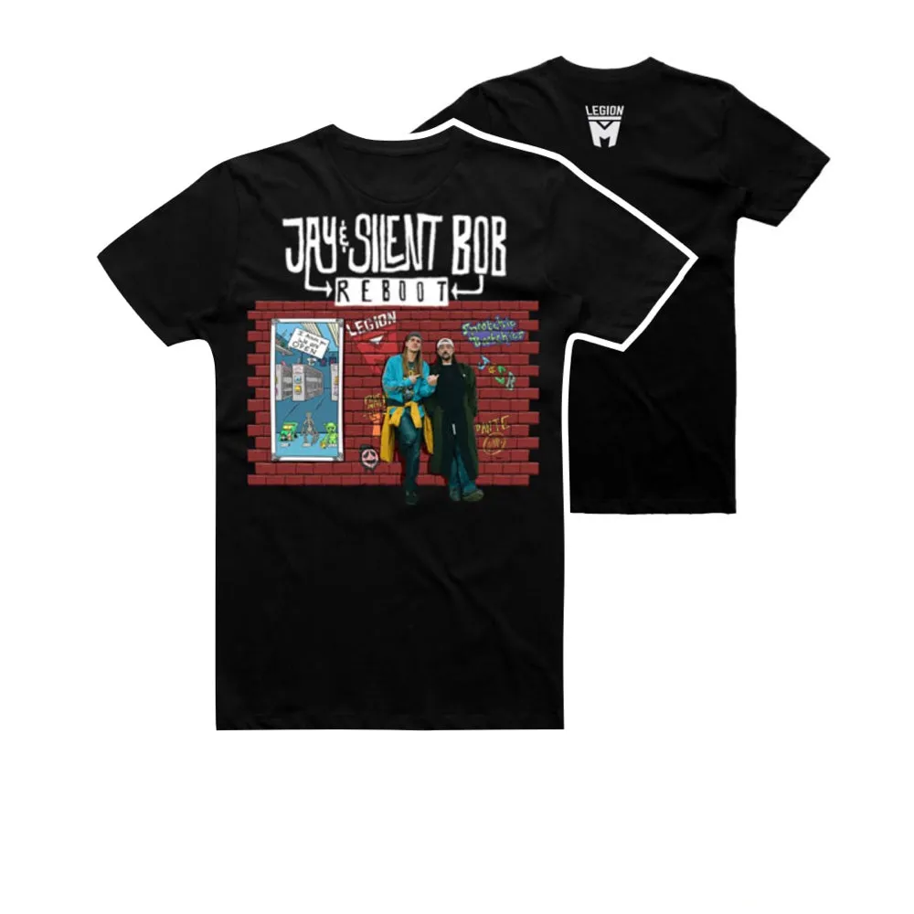 JAY & SILENT BOB REBOOT - Graffiti Wall Collab - Reboot Red