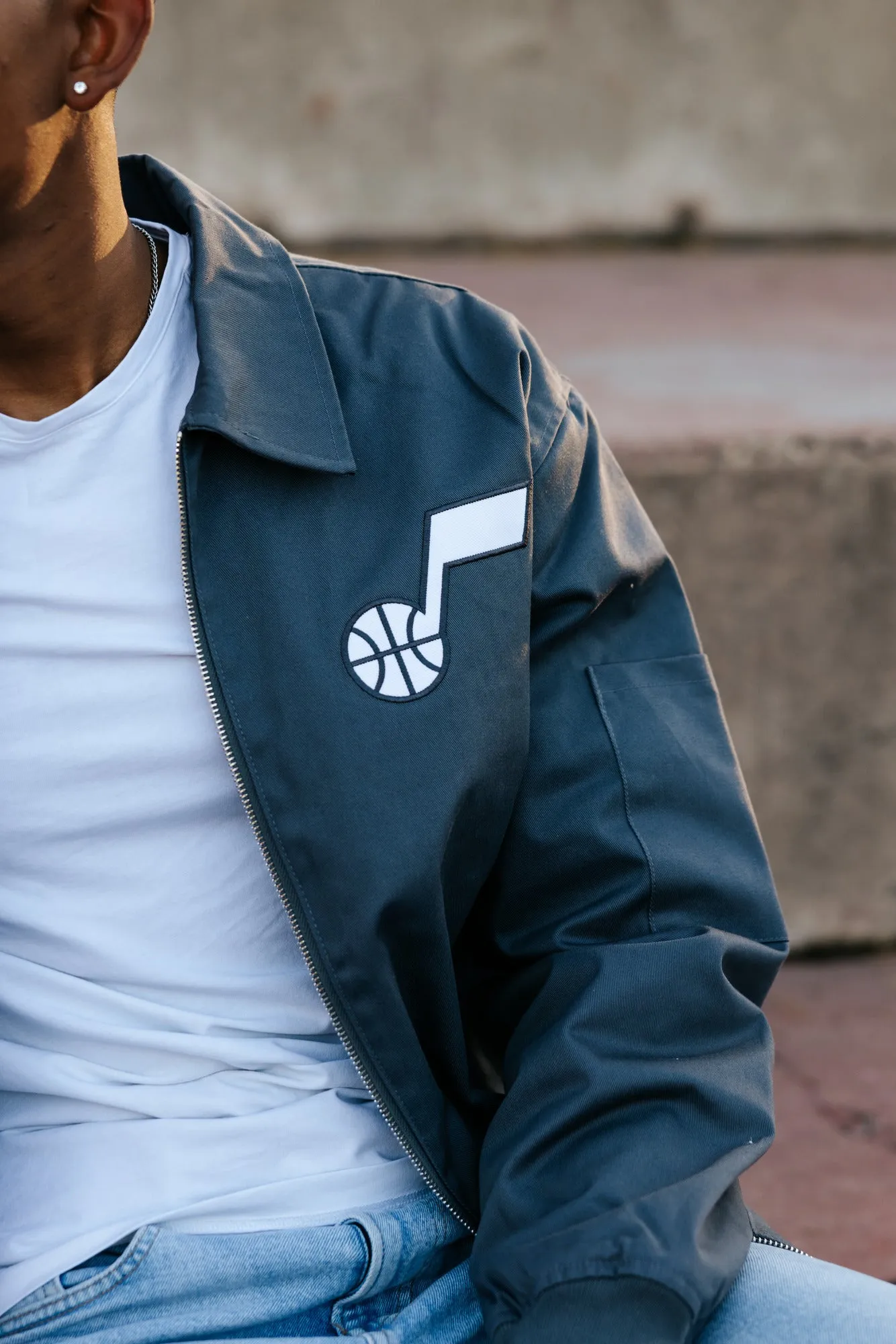 Jazz Workman Jacket - Charcoal - JH Design