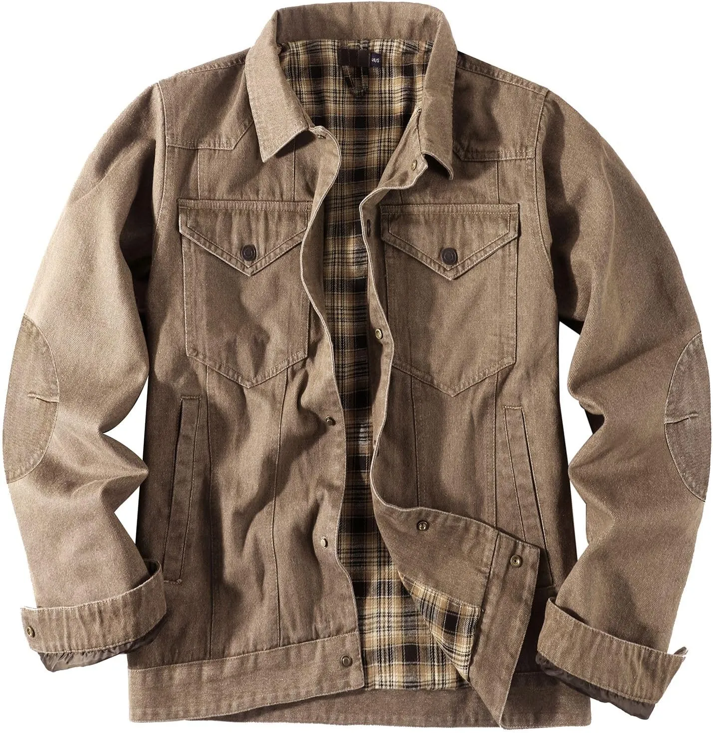 Jean Jacket Trucker Jackets for Men Classic Slim Fit Casual Outerwear Button Down Cowboy Cut Men's Denim Jacket