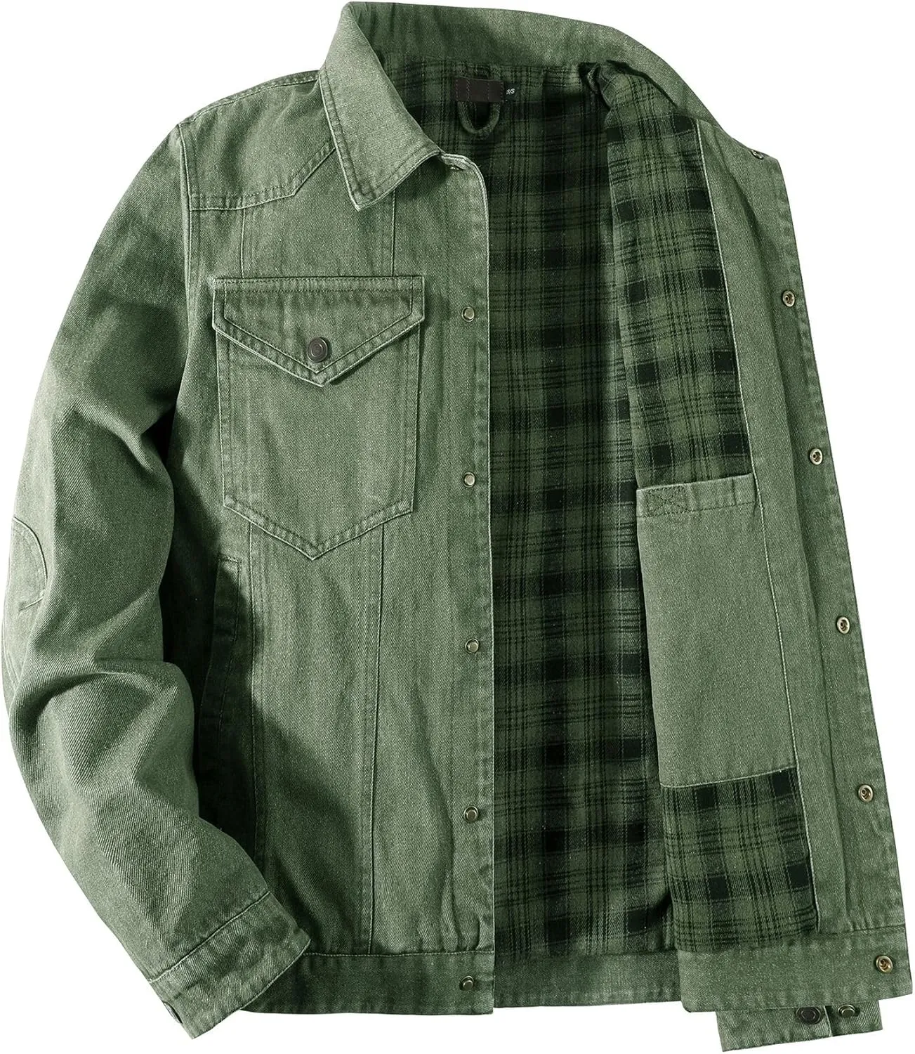 Jean Jacket Trucker Jackets for Men Classic Slim Fit Casual Outerwear Button Down Cowboy Cut Men's Denim Jacket