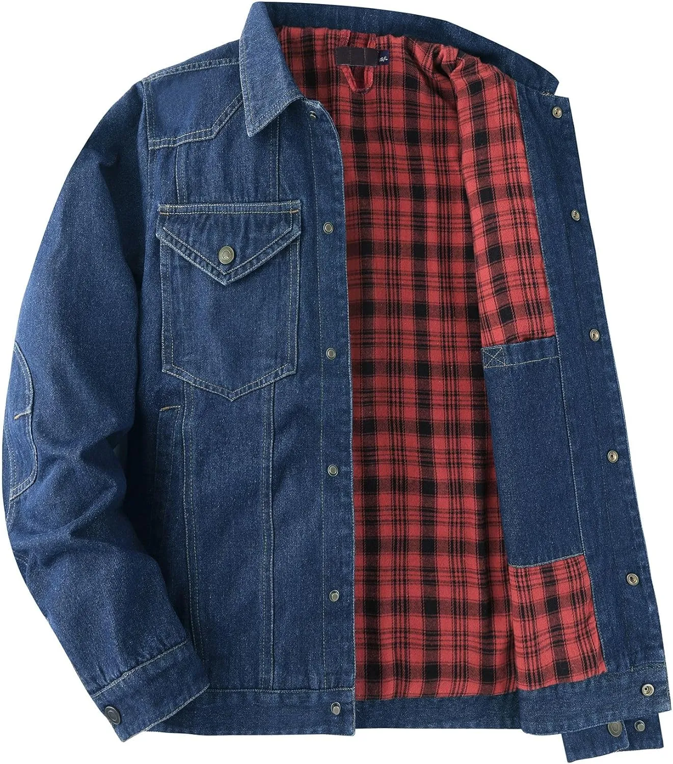 Jean Jacket Trucker Jackets for Men Classic Slim Fit Casual Outerwear Button Down Cowboy Cut Men's Denim Jacket
