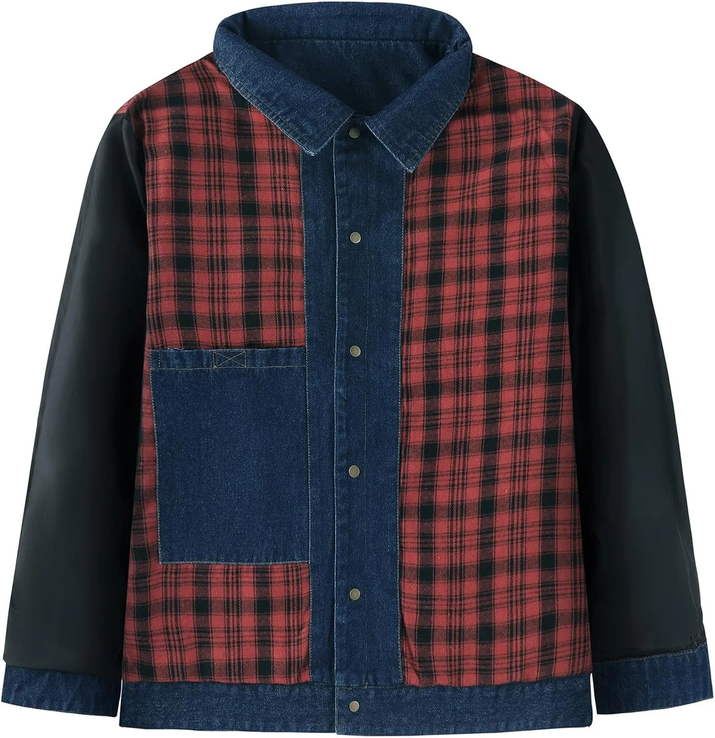 Jean Jacket Trucker Jackets for Men Classic Slim Fit Casual Outerwear Button Down Cowboy Cut Men's Denim Jacket