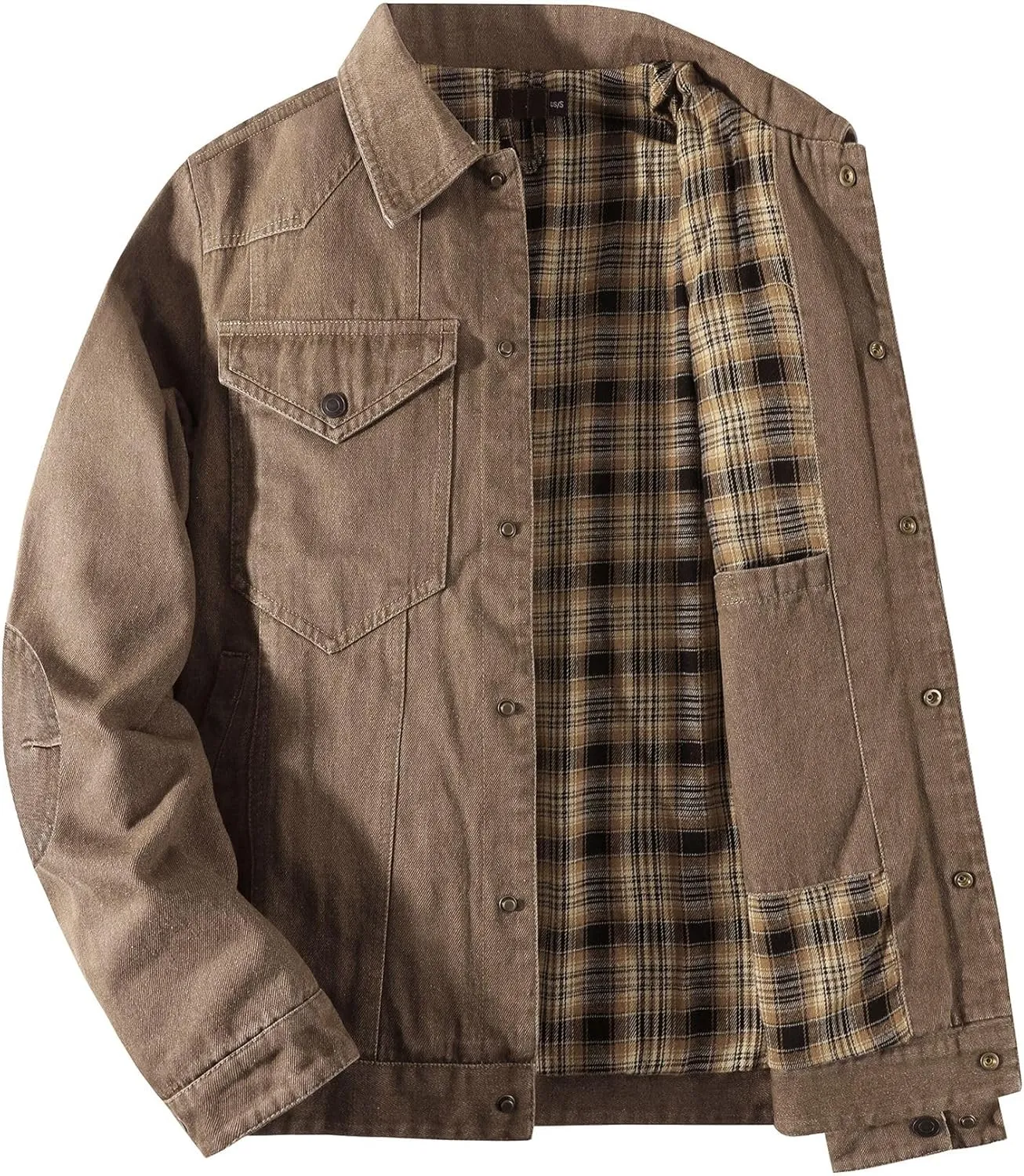 Jean Jacket Trucker Jackets for Men Classic Slim Fit Casual Outerwear Button Down Cowboy Cut Men's Denim Jacket