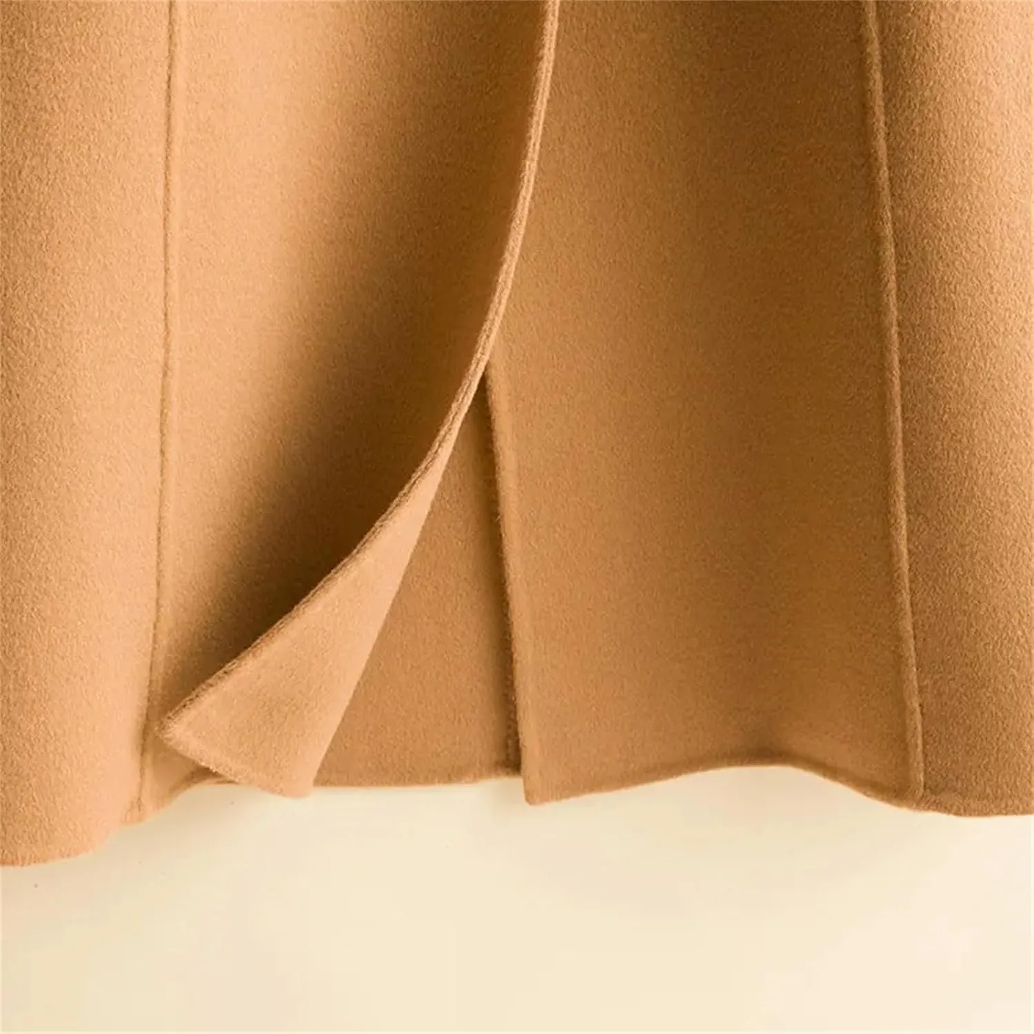 Jegsnoe Women Wool Coat Winter Wool Blend Coat Autumn Wool Long Jacket Female Cashmere Overcoat