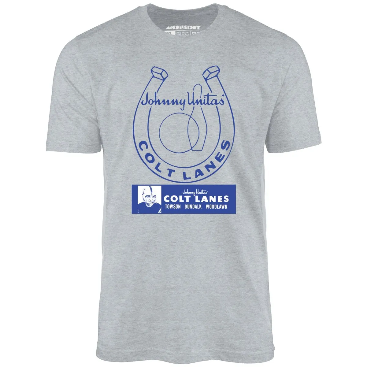 Johnny Unitas Colt Lanes - Maryland - Vintage Bowling Alley - Unisex T-Shirt