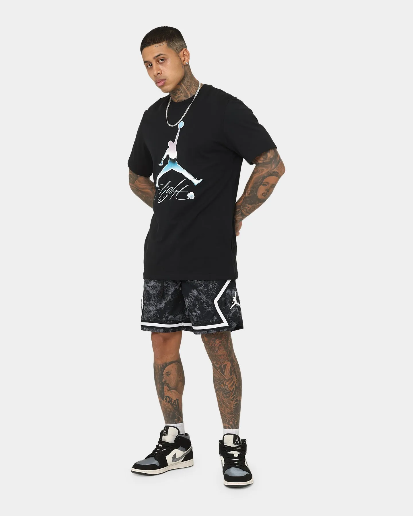 Jordan Dri-FIT Sport Diamond Shorts Dark Shadow/Black