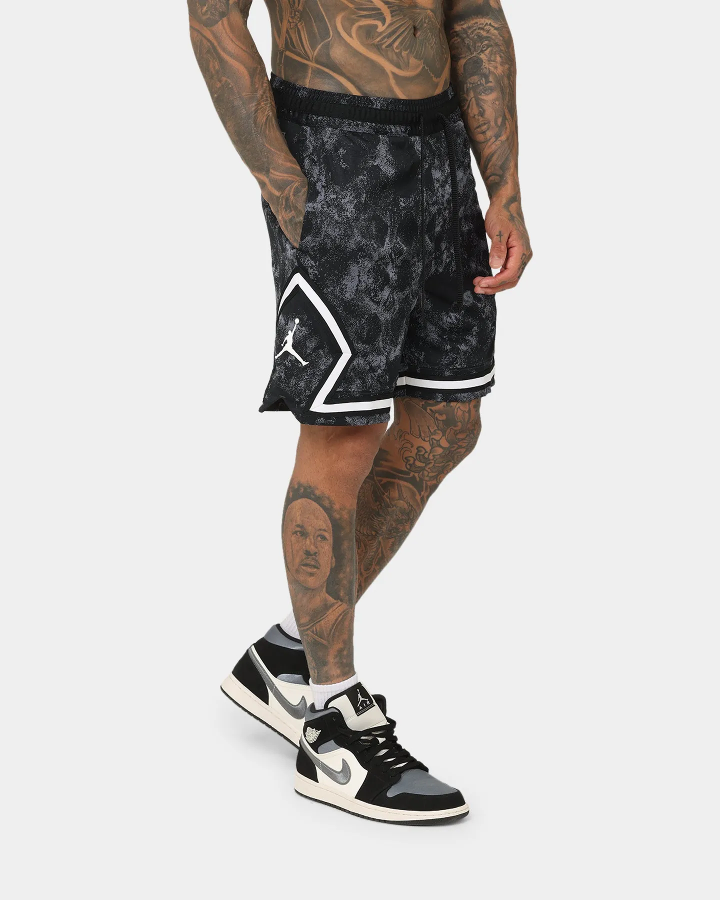 Jordan Dri-FIT Sport Diamond Shorts Dark Shadow/Black