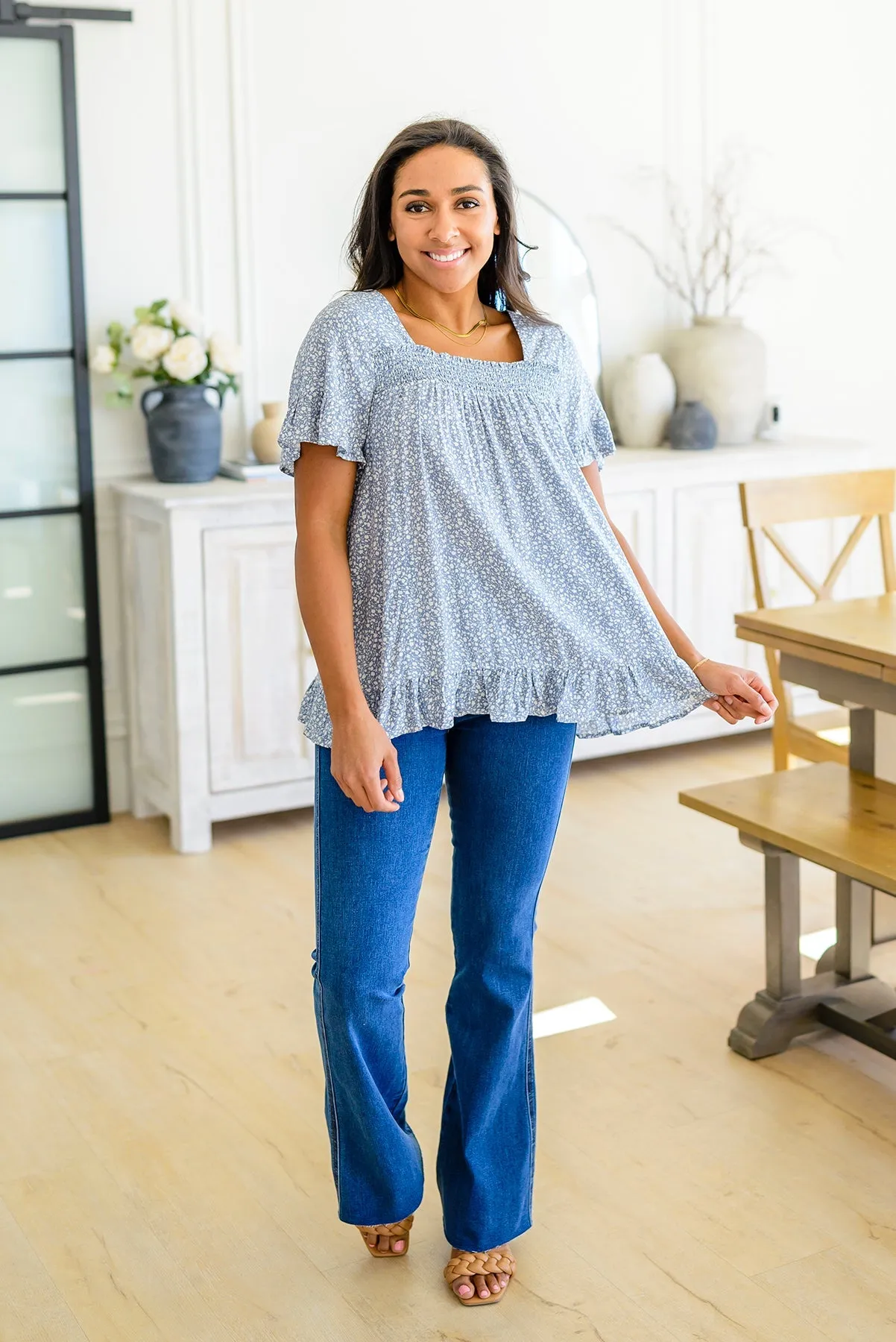 Judy Blue Holding On Tight High Rise Tummy Control Flared Jeans