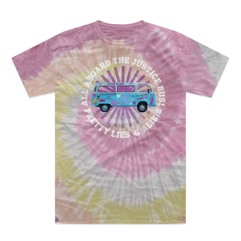 Justice Bus Tie Dye Tie-Dye T-Shirt