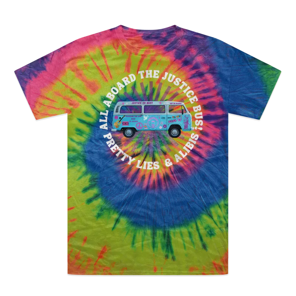 Justice Bus Tie Dye Tie-Dye T-Shirt