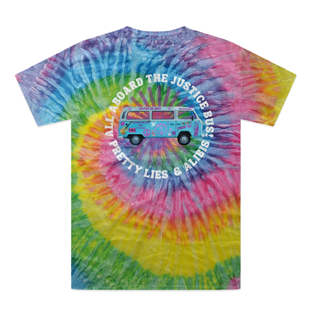 Justice Bus Tie Dye Tie-Dye T-Shirt