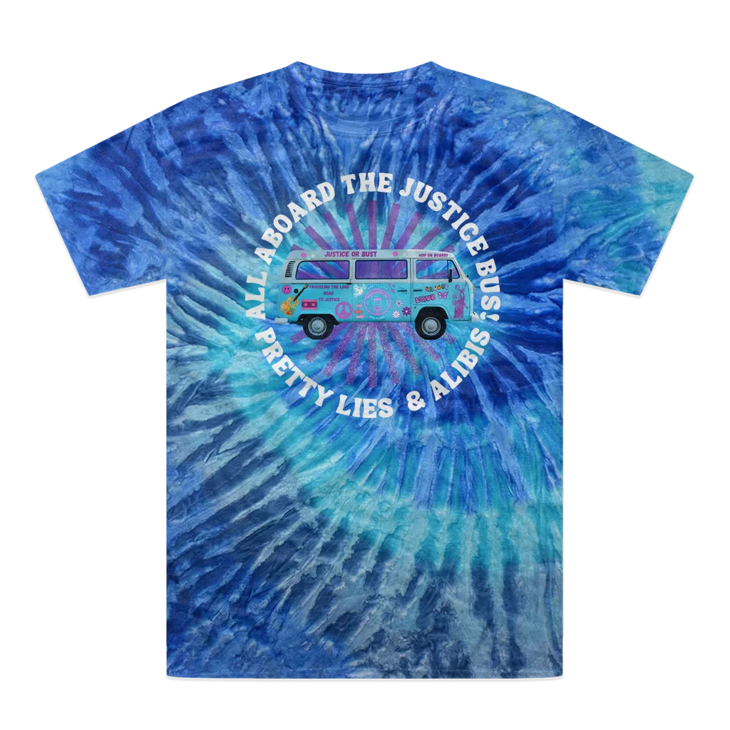 Justice Bus Tie Dye Tie-Dye T-Shirt