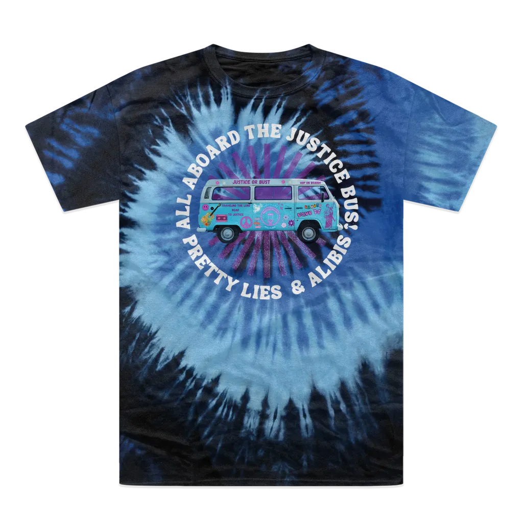 Justice Bus Tie Dye Tie-Dye T-Shirt