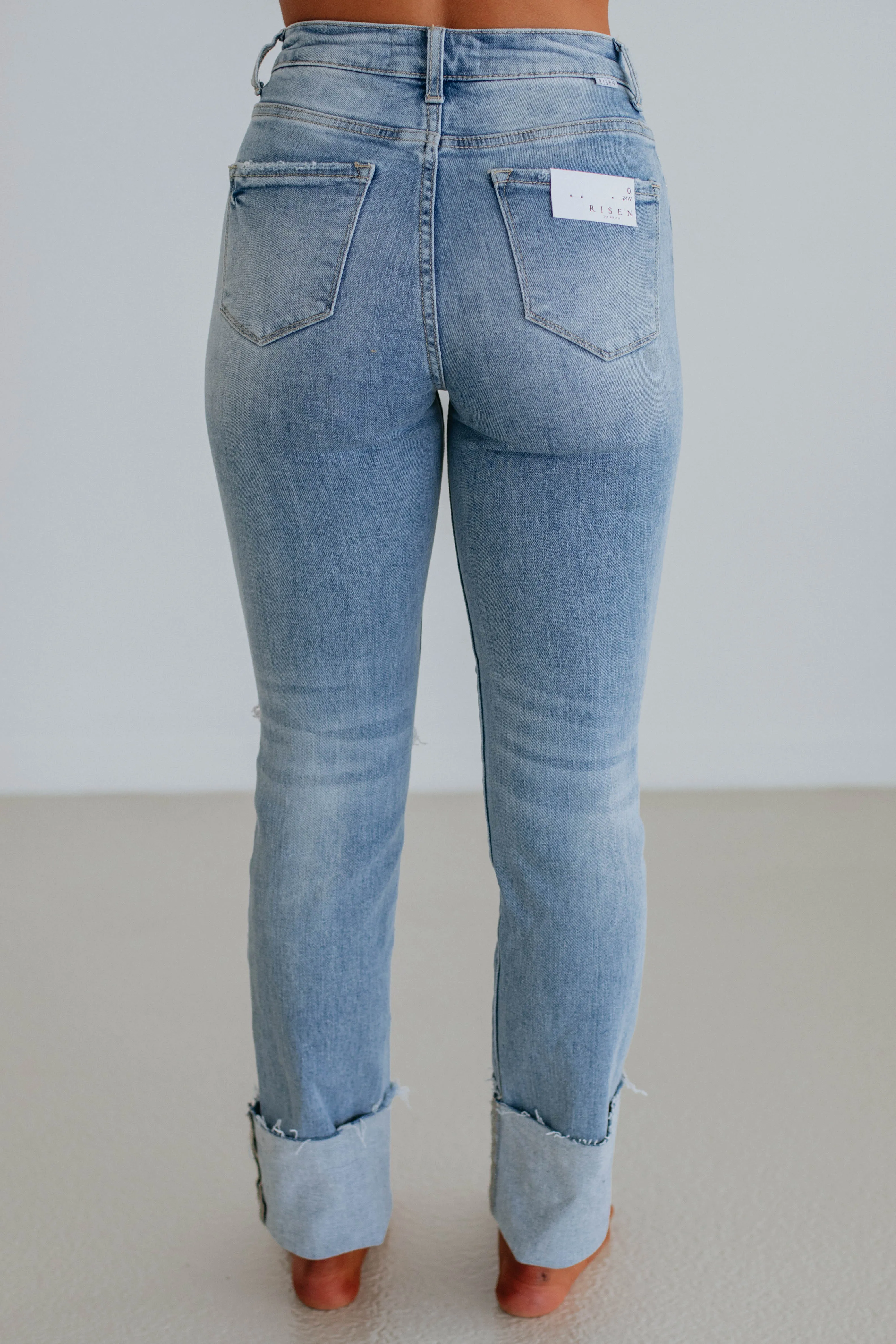 Kalen Risen Jeans - Light Wash