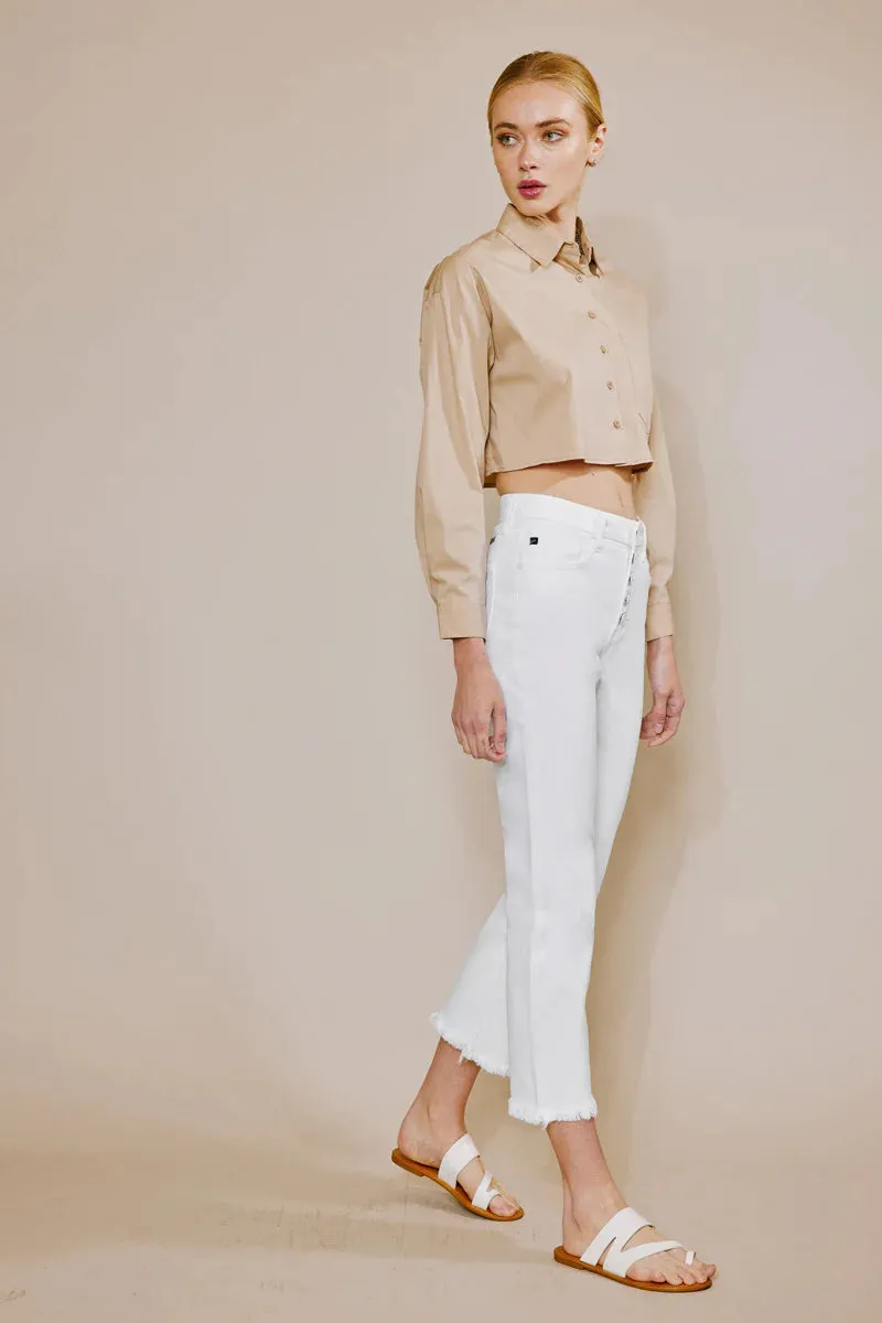 KanCan Taurus High Rise Straight Slim Jeans